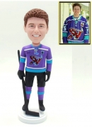 Custom hockey bobblehead doll