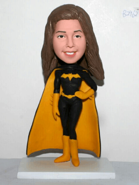 Bat super girl custom bobbleheads