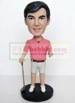 custom golf bobblehead- 105481