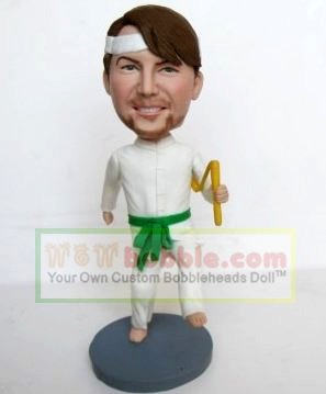 custom kungfu bobblehead- 10484