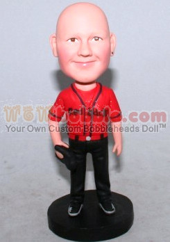 Sports custom bobbleheads - softball 10651