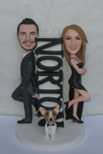 Norton 3D - Mr & Mrs Smith bobbleheads Norton 3D - Mr & Mrs Smith bobbleheads