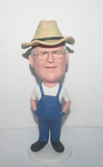 Country Farmer Bobbleheads Country Farmer Bobbleheads