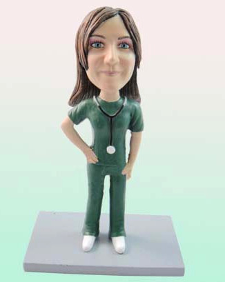 custom bobblehead - Nurse D317 custom bobblehead - Nurse D317