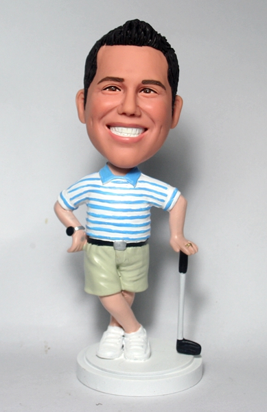 custom bobblehead - golf