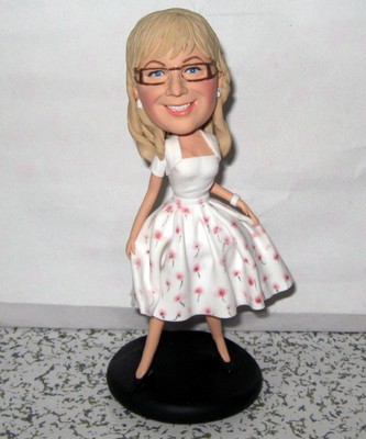 Custom bobbleheads- office lady V20519