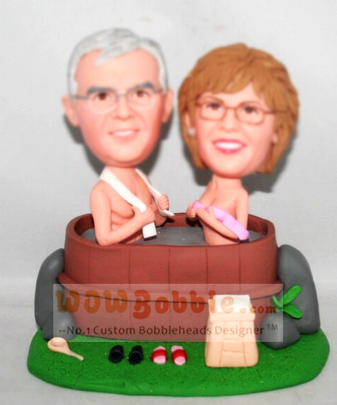 bath together bobbleheads 2-026 bath together bobbleheads 2-026