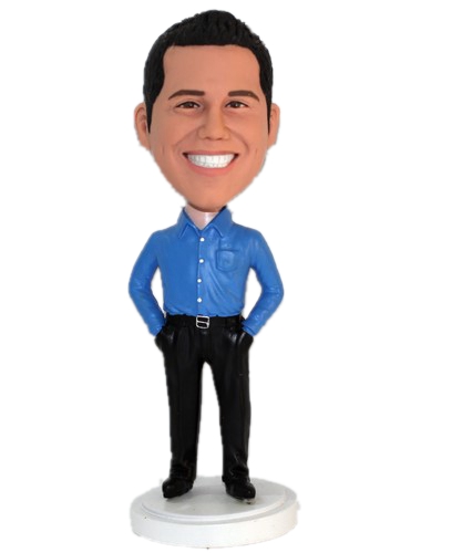 Personalized boss bobblehead business man custom bobbleheads  - Click Image to Close