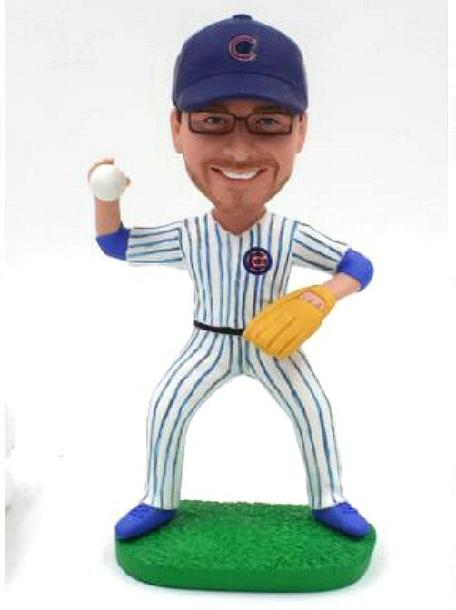 Custom bobbleheads Personalized Baseball Player Bobbleheads  - Click Image to Close