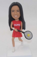 Personalized Tennis Bobblehead