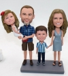 Custom family bobblehead dolls