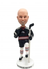 Personalized hockey bobblehead