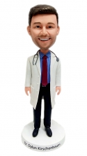 Custom bobbleheads Personalized doctor bobble head stethoscope