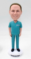 Personalized bobblehead for surgeon