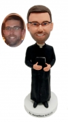 Custom bobbleheads priest bobble head pastor bobblehead dolls