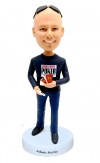 Custom bobblehead playing cards bobble head doll with poker