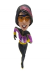 Custom super girl bobblehead with your face