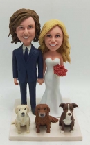 Make your own wedding Bobbleheads