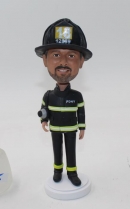 Custom bobblehead fireman firefighter