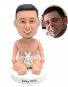Custom bobble heads dolls bady DAD bobbleheads for father