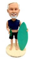 Custom bobblehead surfing bobble heads doll for him