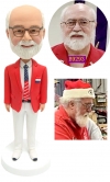Custom bobbleheads personalized for father dolls for boss
