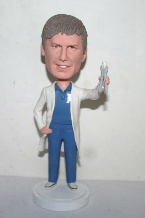 Custom Dentist bobblehead