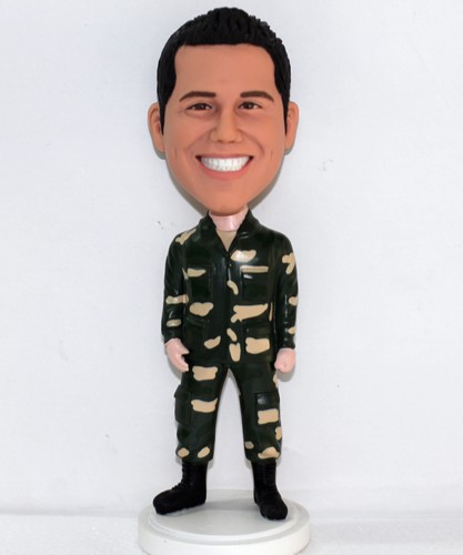 Camouflage Custom Bobbleheads