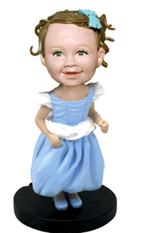 Custom Cute Girl bobbleheads