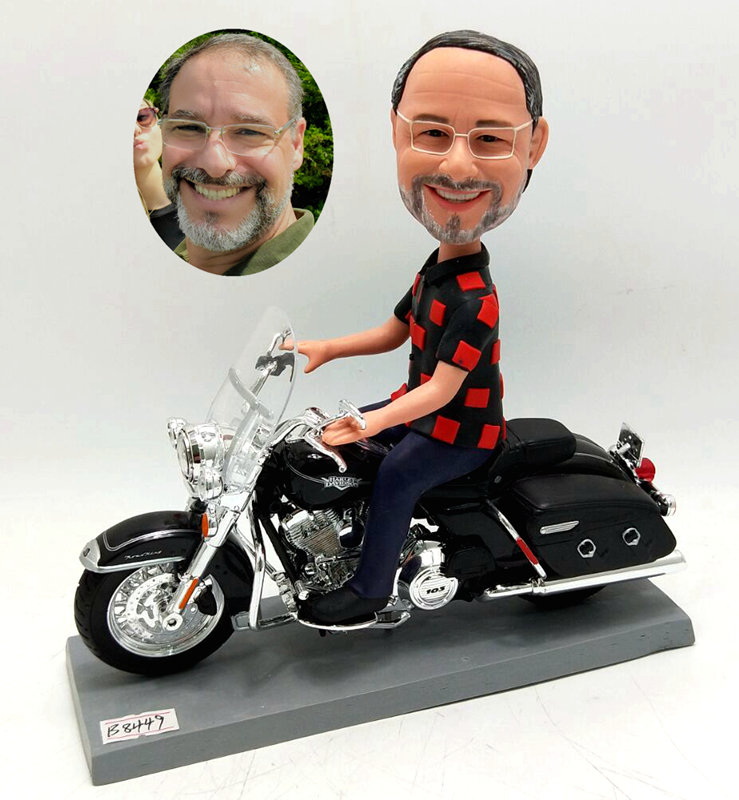 Custom Bobbleheads Harley Davidson Motorbike bobble heads