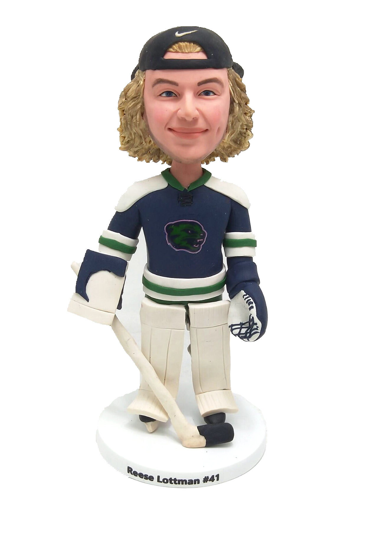 Custom Bobbleheads Figurines Hockey Player Bobbleheads With Any team