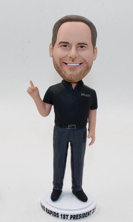 Custom bobbleheads for president boss  - Click Image to Close