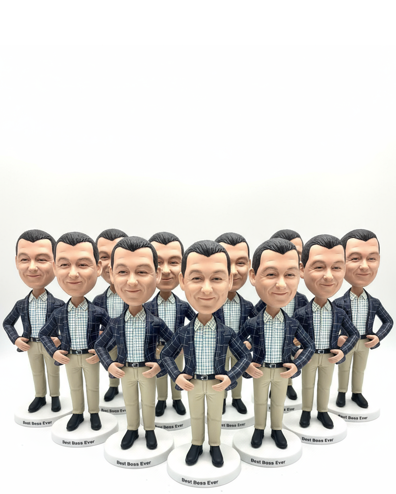 100 Custom Bobbleheads Wholesale | Bulk Order from Bobblehead Factory