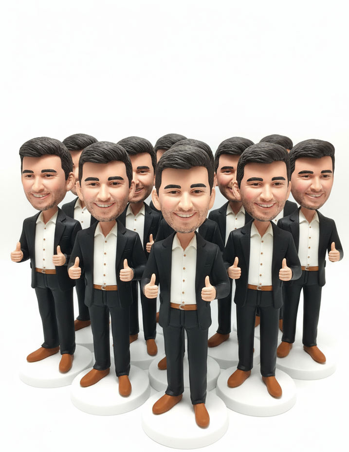 Wholesale bulk bobbleheads – 10 to 2000 identical custom bobblehead