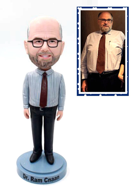 Custom bobblehead made from photos bobblehead  for dad boss  - Click Image to Close