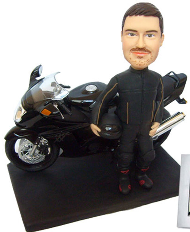 Motorcycle Racers Custom Bobbleheads