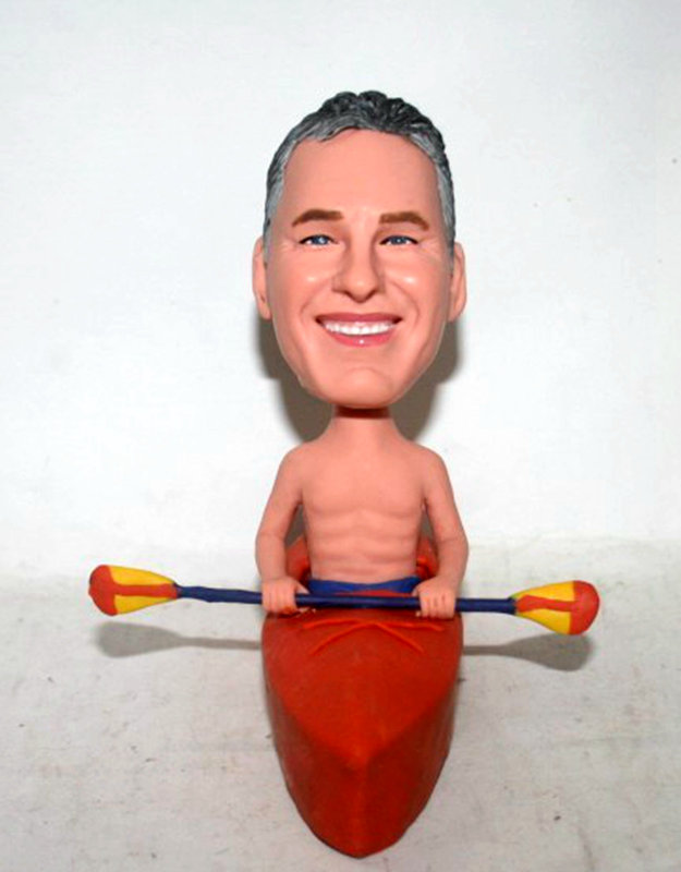 kayaking custom bobbleheads