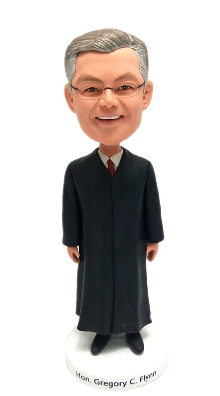 Custom bobbleheads Male Judge bobble head dolls