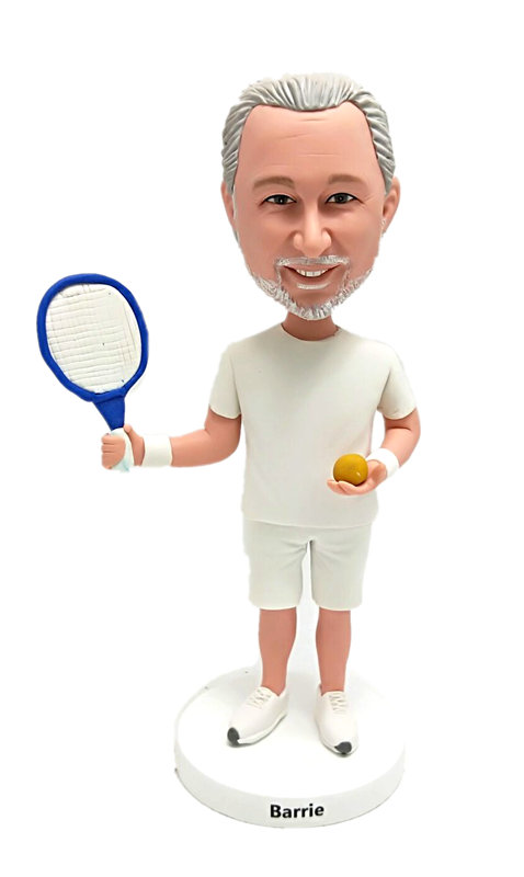 Custom Bobblehead Tennis Player