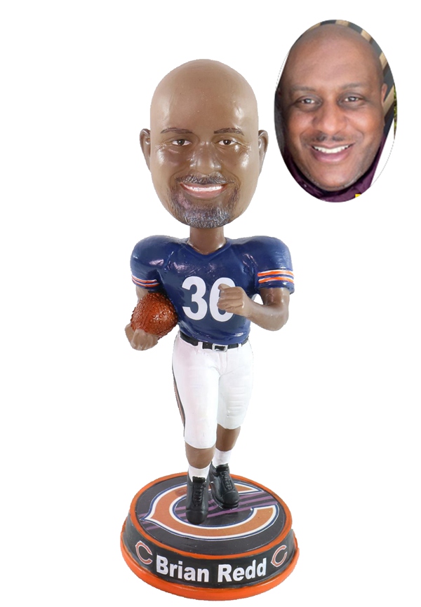 Custom bobbleheads Chicago Bears Football fans(any team/logo)